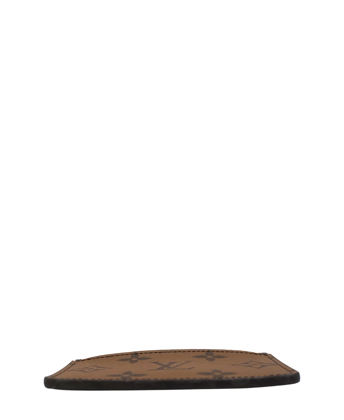 2022 Monogram Reverse Card Case Brown