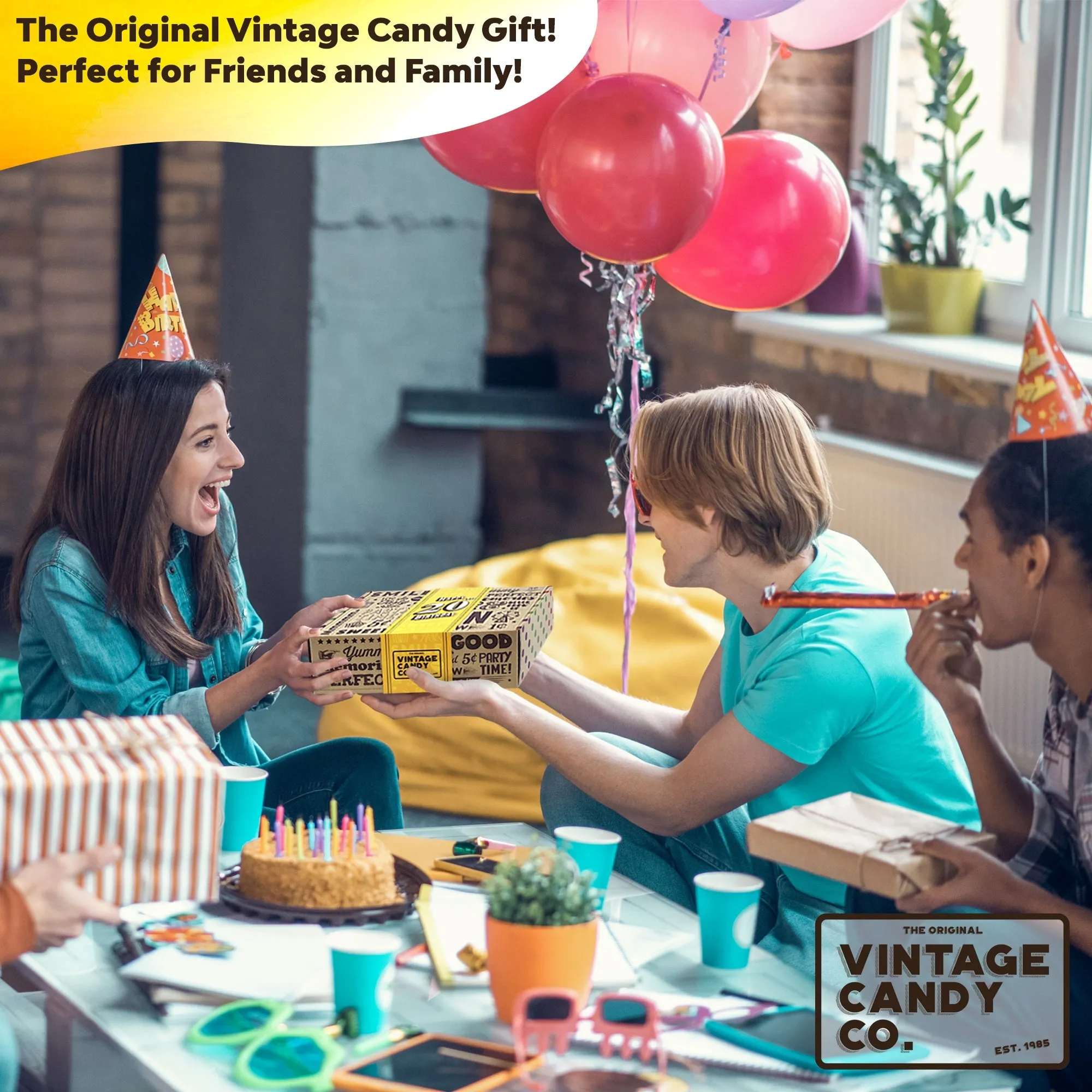 20th Birthday Retro Candy Gift