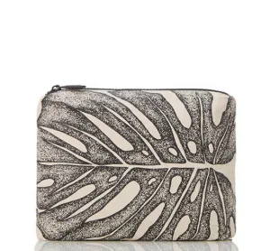 Aloha Collection: Small Pouch Deliciosa, Black/Sandstone