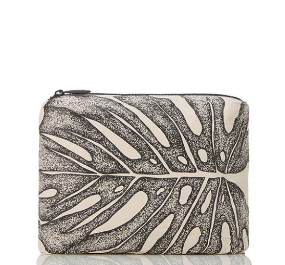 Aloha Collection: Small Pouch Deliciosa, Black/Sandstone