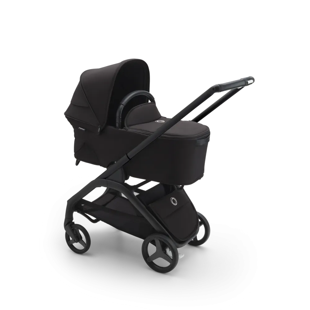 •Bugaboo, Dragonfly Bassinet Complete, Black