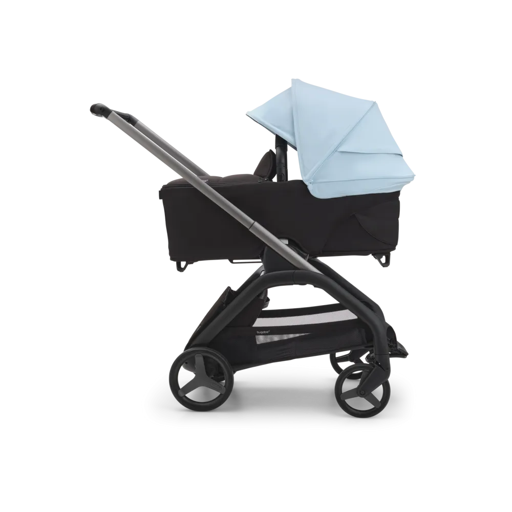 •Bugaboo, Dragonfly Bassinet Complete, Black