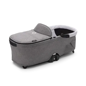•Bugaboo, Dragonfly Bassinet Complete, Grey Melange