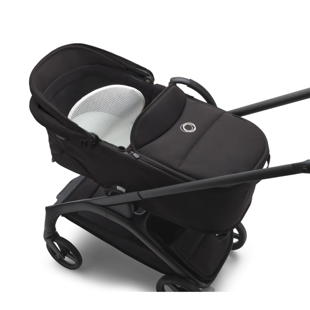 •Bugaboo, Dragonfly Bassinet Complete, Grey Melange