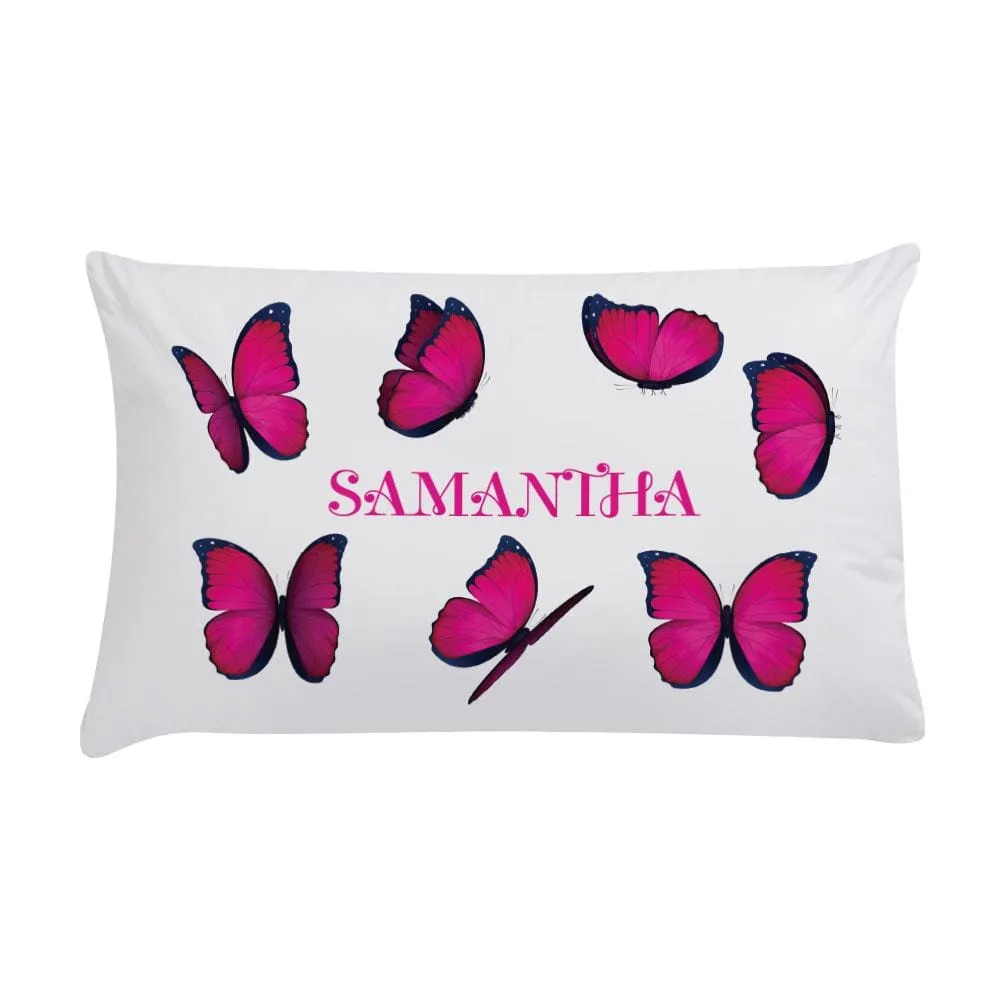 Butterfly Personalized Sleeping Pillowcase