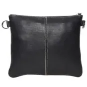 Costa Rica Cowhide Clutch Bag with Tooling