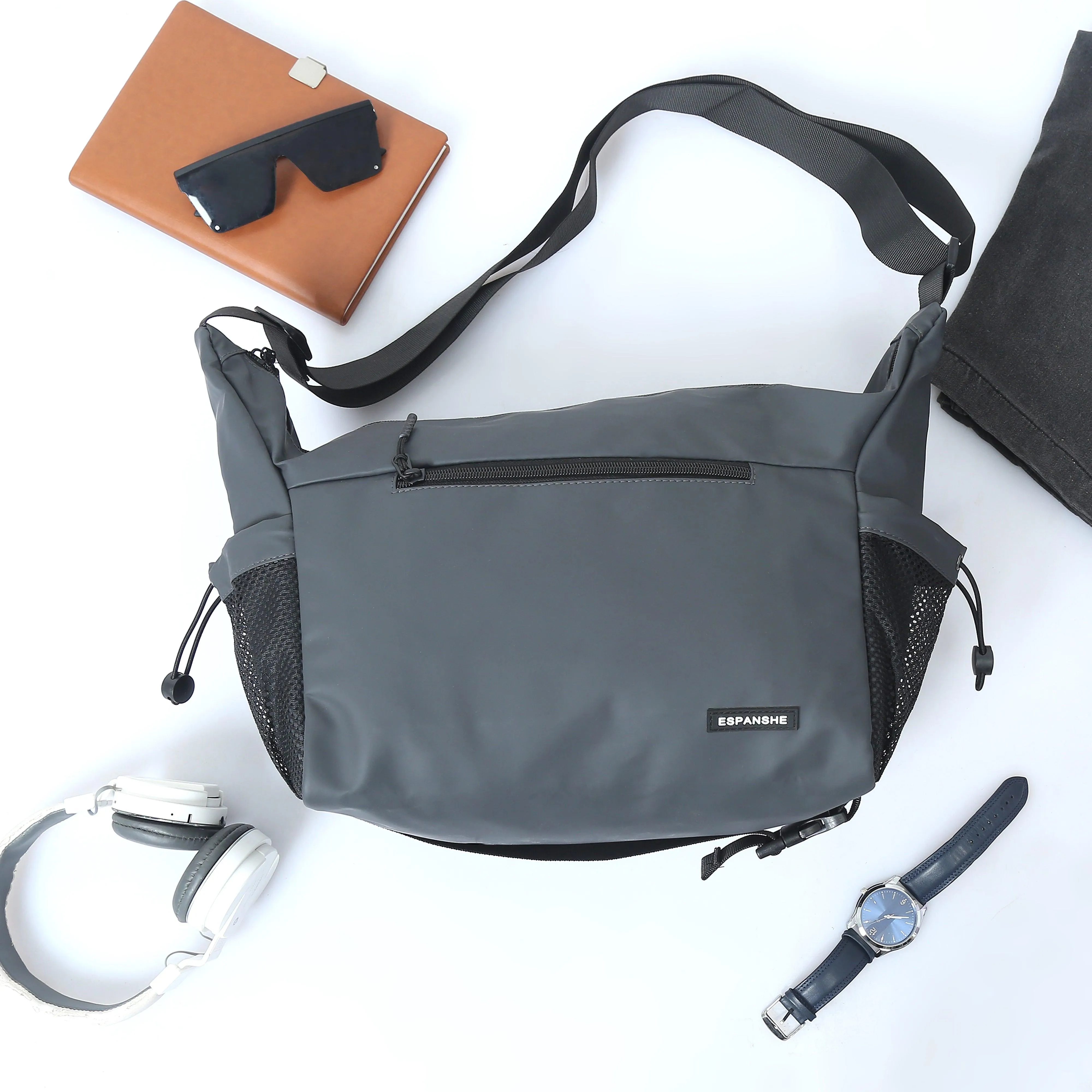 Cross Body Bag - Grey