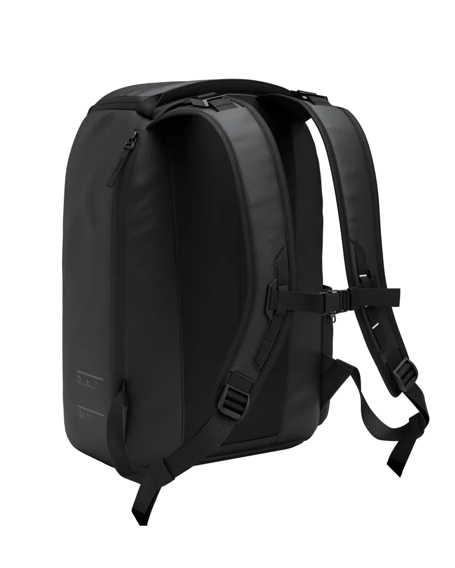 DB Journey 21L Ramverk Backpack in Sleek Black Out Design