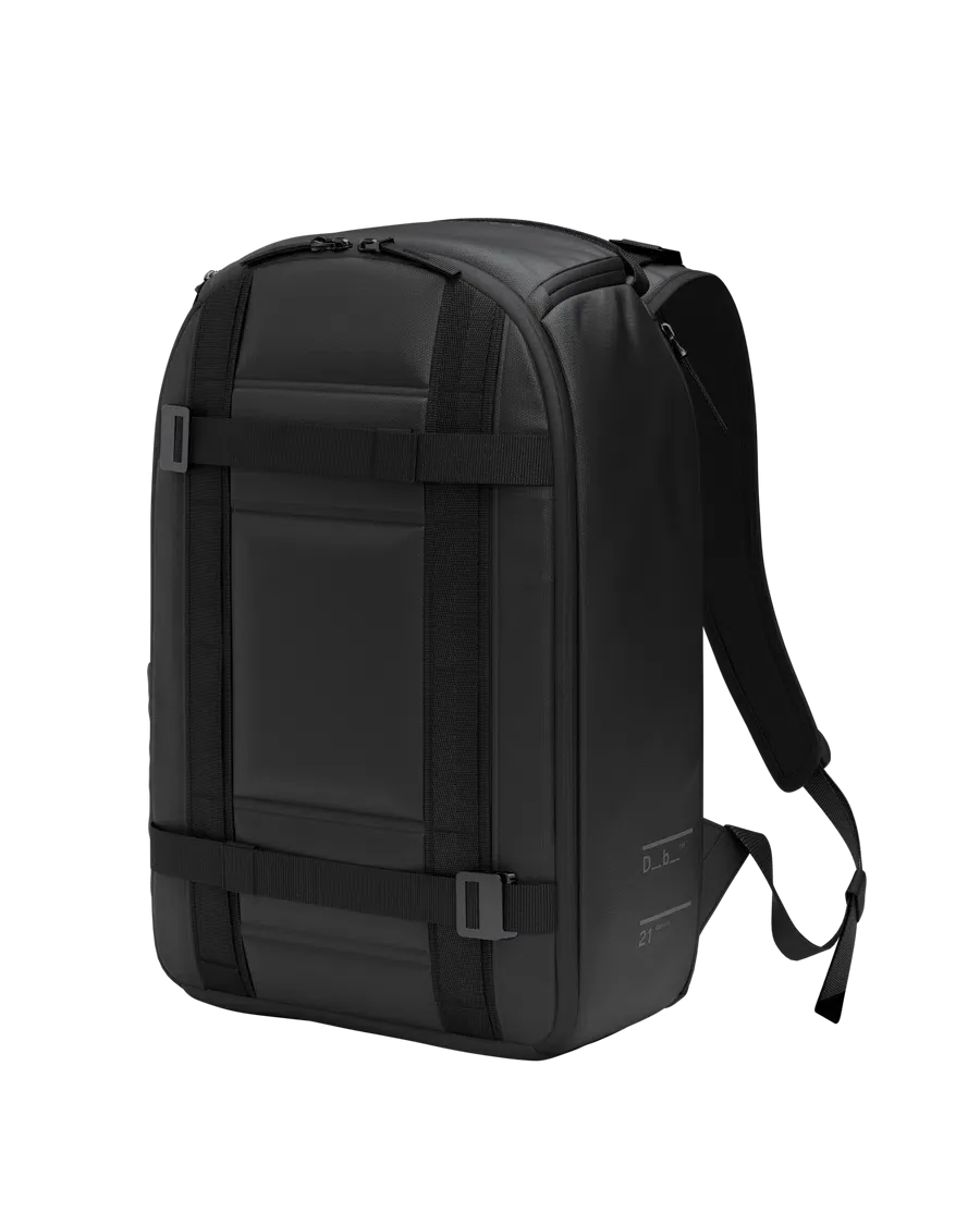 DB Journey 21L Ramverk Backpack in Sleek Black Out Design
