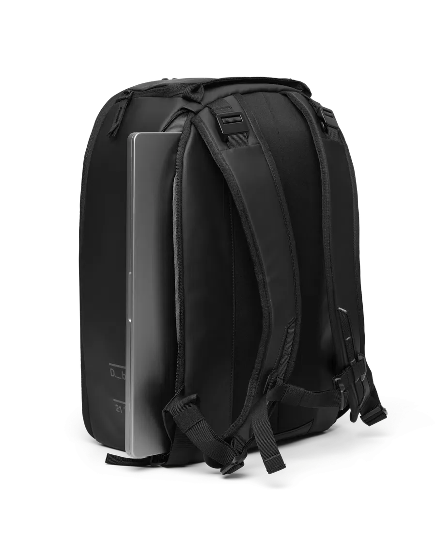 DB Journey 21L Ramverk Backpack in Sleek Black Out Design