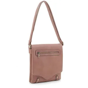 Delaine Dark Mauve Concealed Carry Crossbody