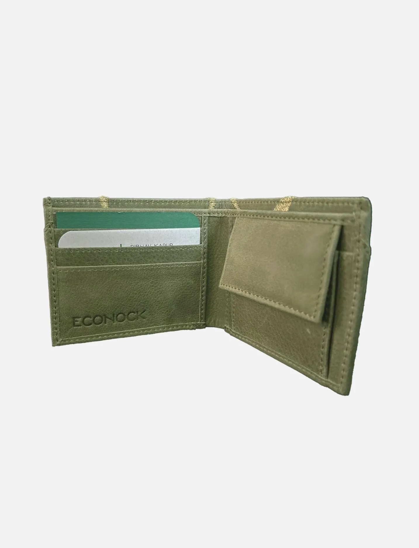 EcoFold Wallet - Green