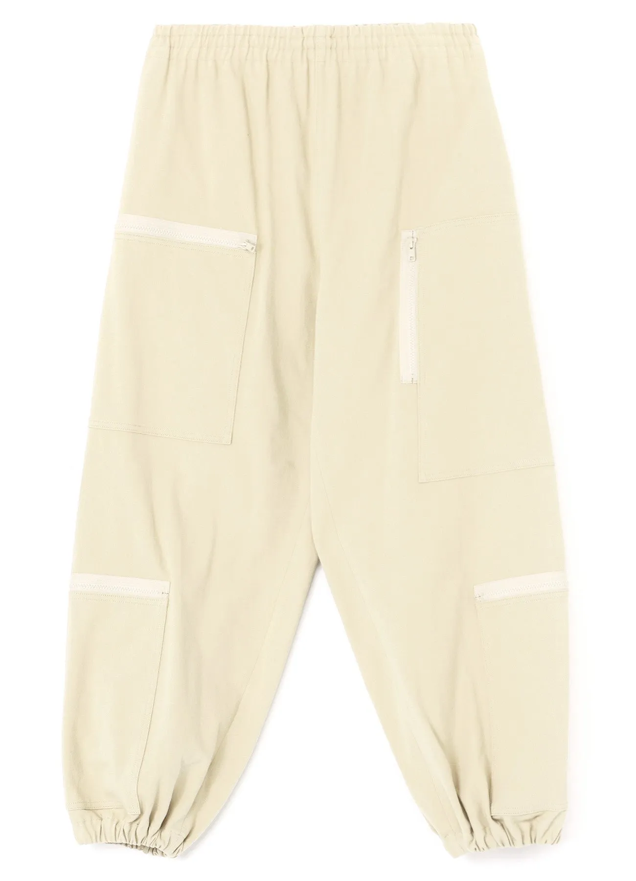 HARD TWISTED COTTON SATIN MULTI POCKET PANTS
