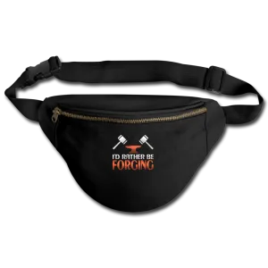 I'd Rather Be Forging Blacksmith Forge Hammer Fanny Pack