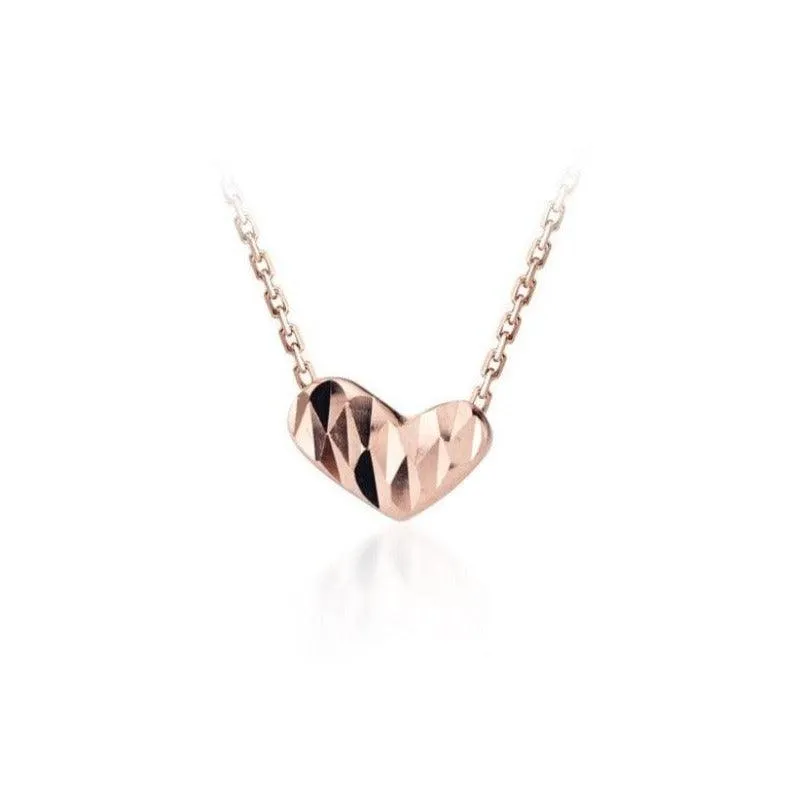 Imperfectly Perfect Heart Necklace