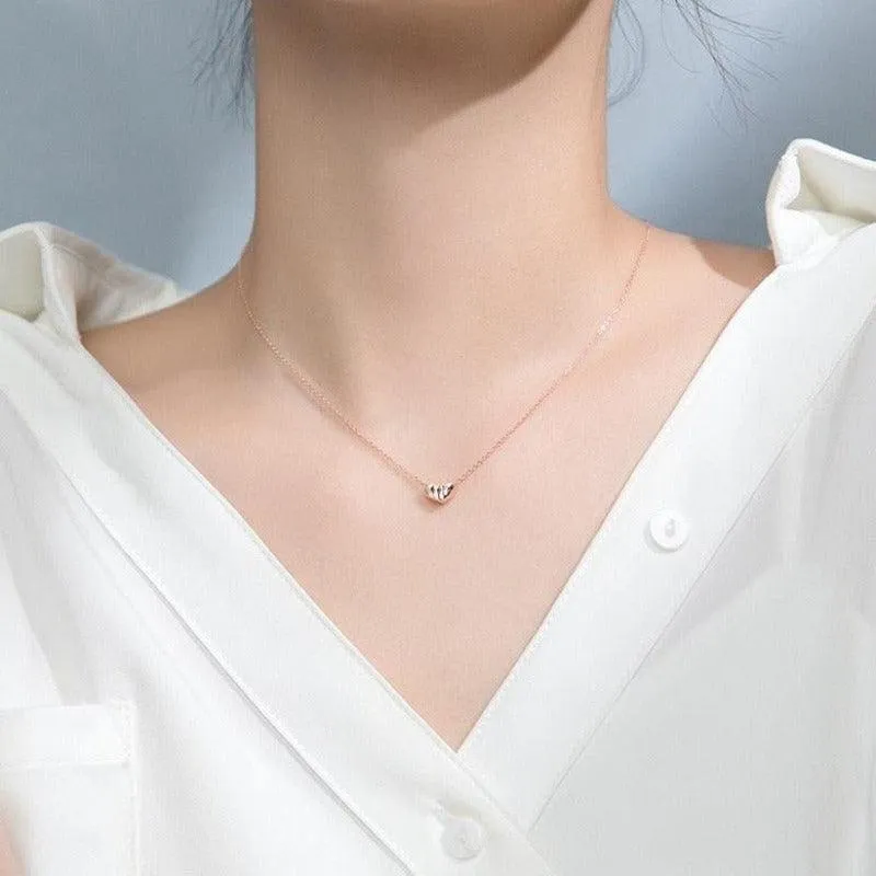 Imperfectly Perfect Heart Necklace