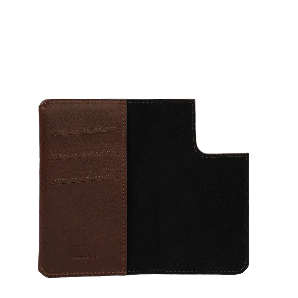 iPhone 12/13 series Leather Folio Case Wallet with MagSafe - The Minimalist 1.0