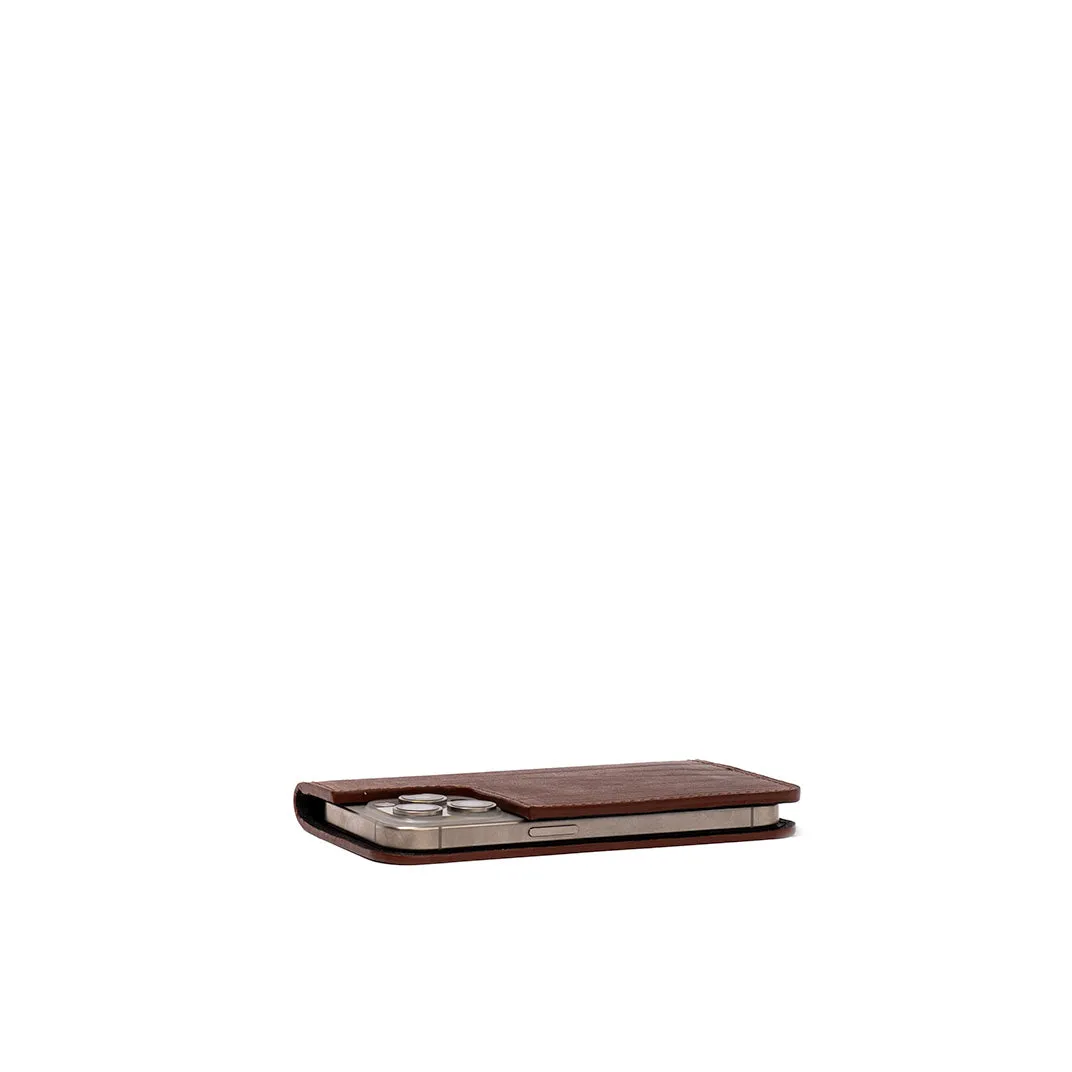 iPhone 16 series Leather Folio Case Wallet with MagSafe - The Minimalist 4.0