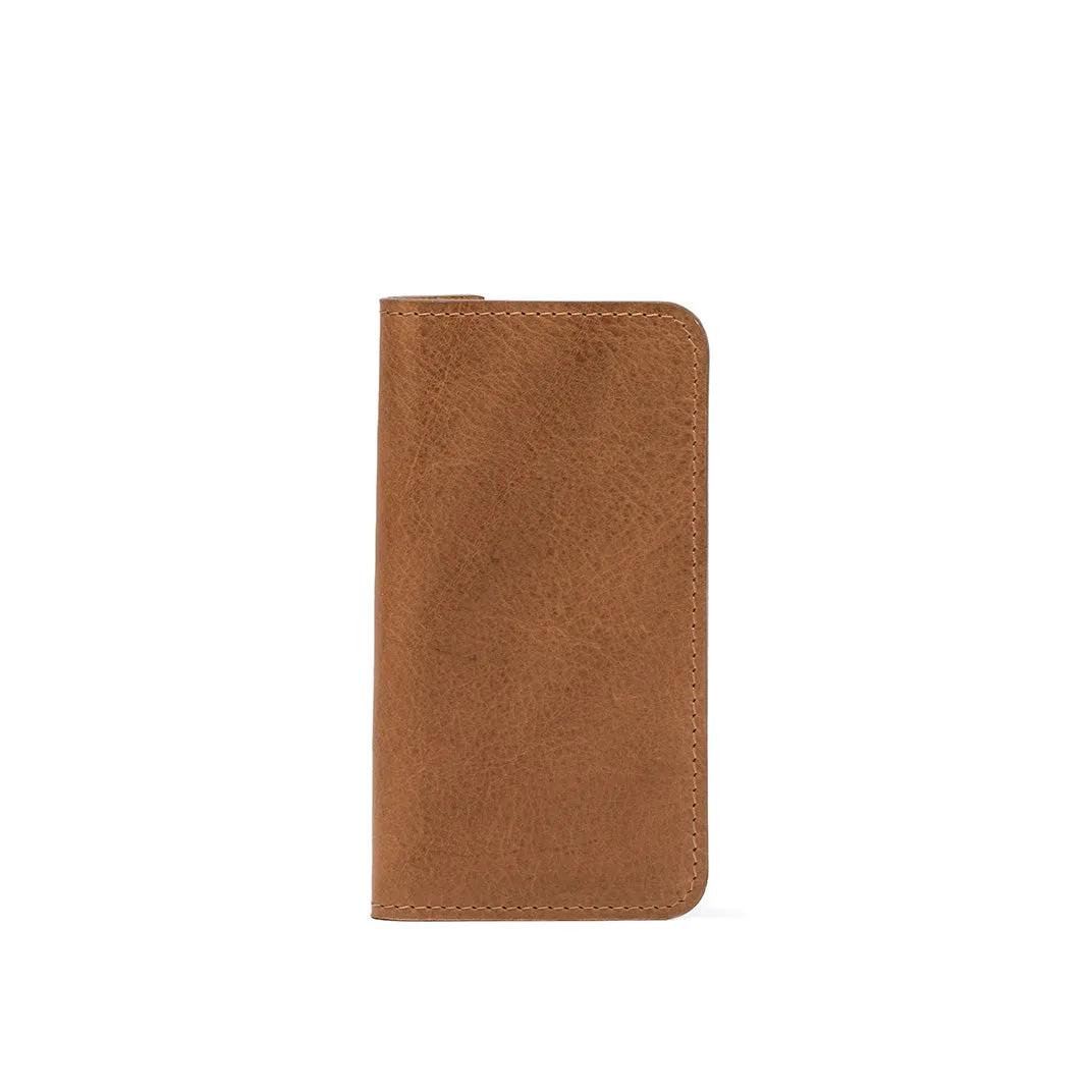 iPhone 16 series Leather Folio Case Wallet with MagSafe - The Minimalist 4.0