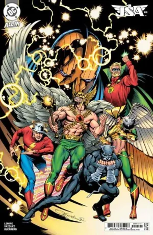 JSA #4 Cover E 1 in 25 Dale Eaglesham Card Stock Ratio Variant