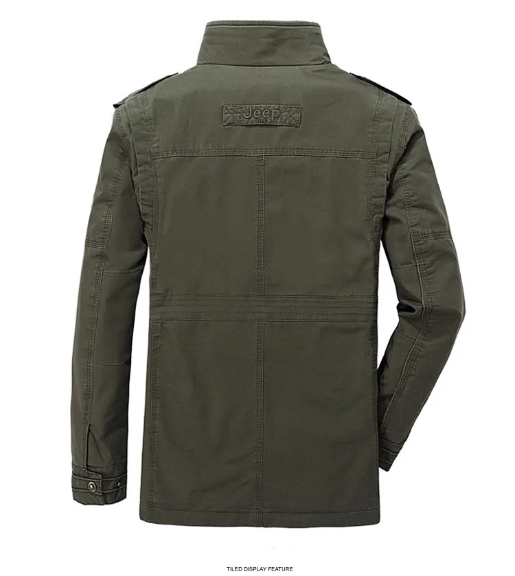 Men's casual Multi-pocket Jacket