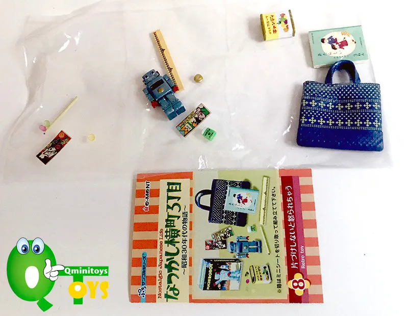 Rare 2019 Re-Ment Nostalgic Japanese life - Story of the 1950s Full Set of 8 pcs <Free Shipping>