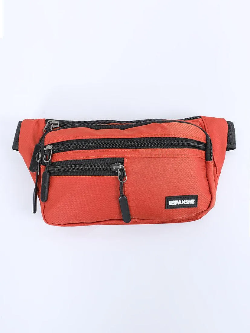 Small Fanny Bag Orange Red