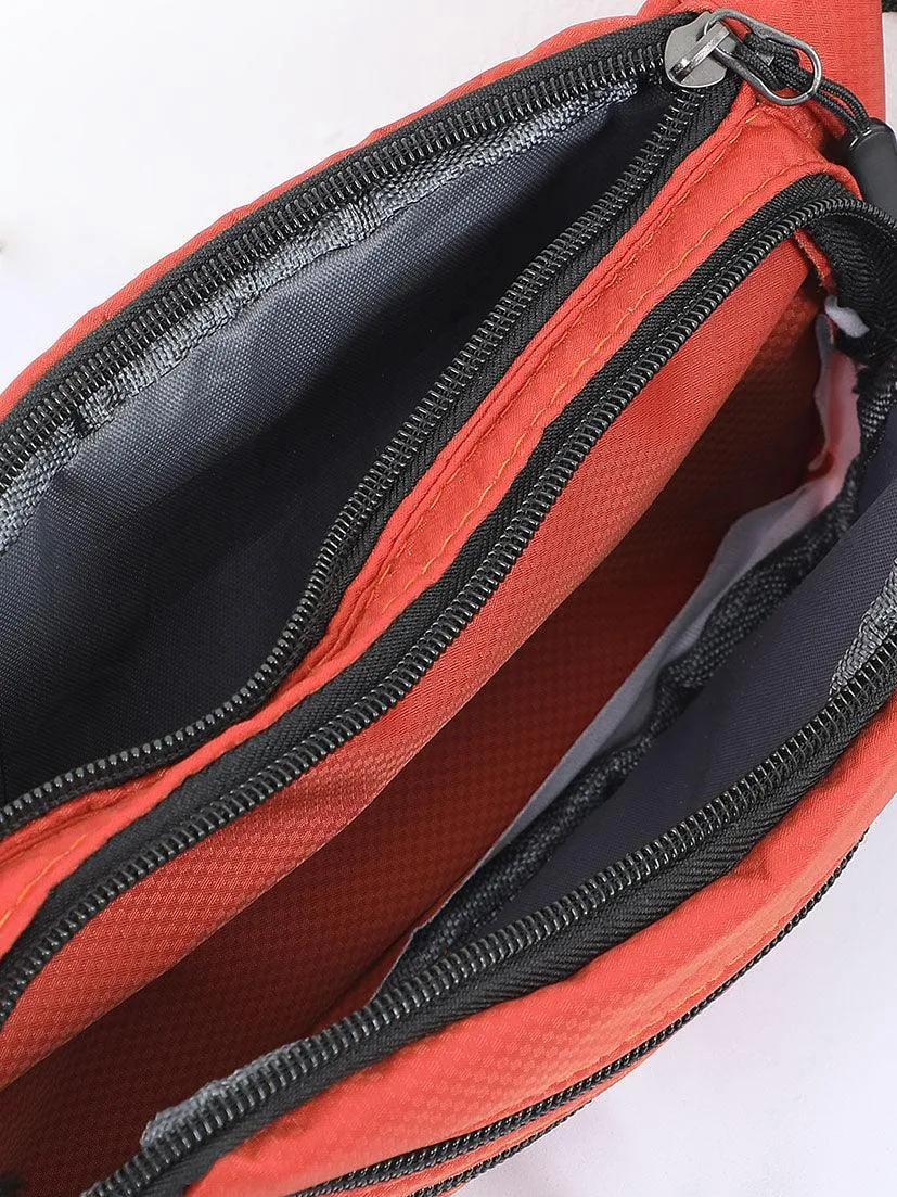 Small Fanny Bag Orange Red