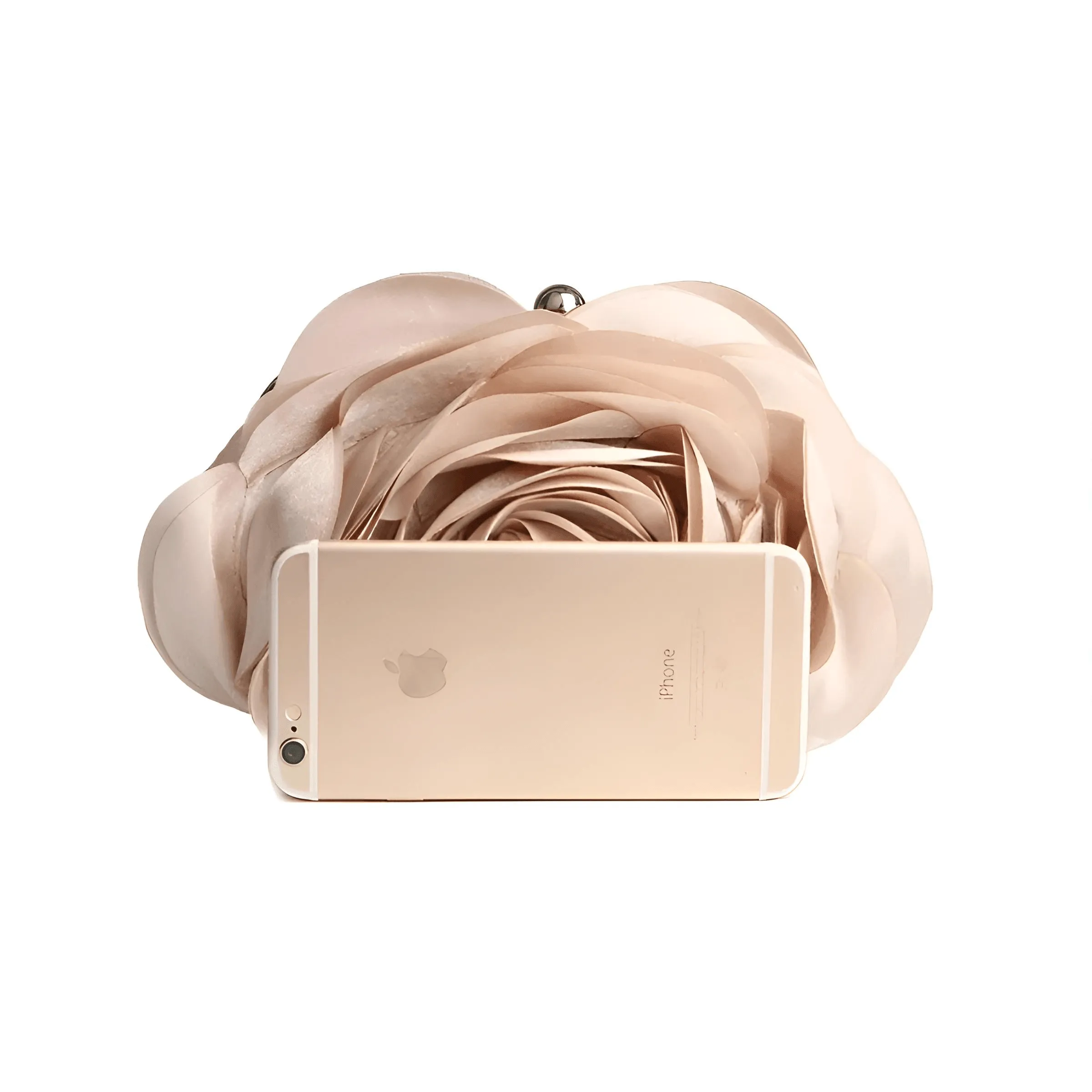 Small Floral Satin Purse Women's