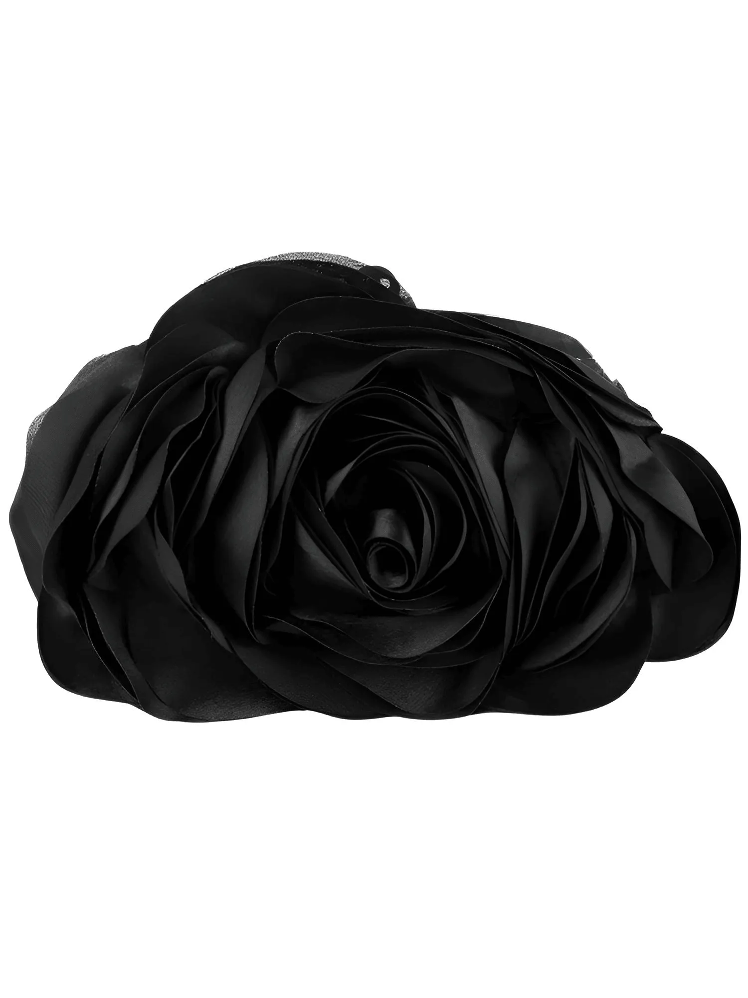 Small Floral Satin Purse Women's