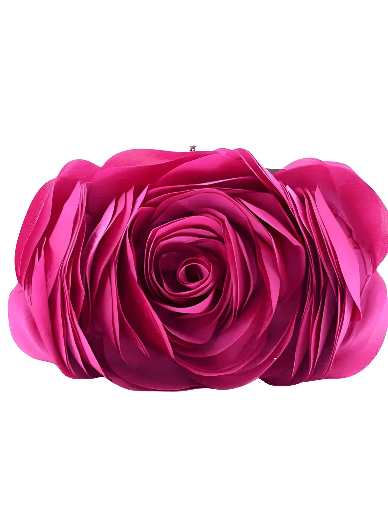 Small Floral Satin Purse Women's